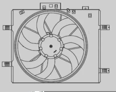 Eletroventilador MAGNETI MARELLI EMM2066NS