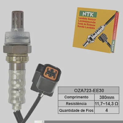 Sensor de Oxigênio NTK OZA723-EE30