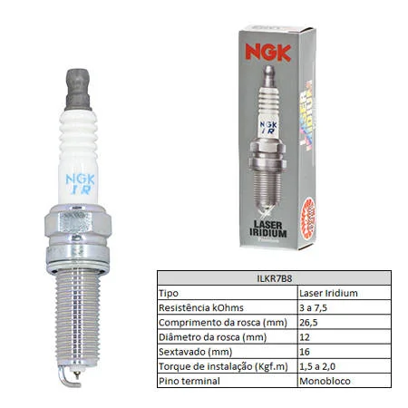 Vela de Ignição NGK ILKR7B8