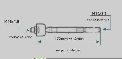 BRAÇO AXIAL DAYCO DSS4433
