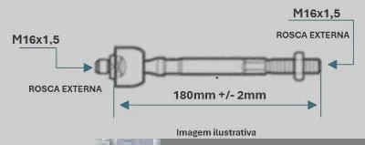 BRAÇO AXIAL DAYCO DSS2660