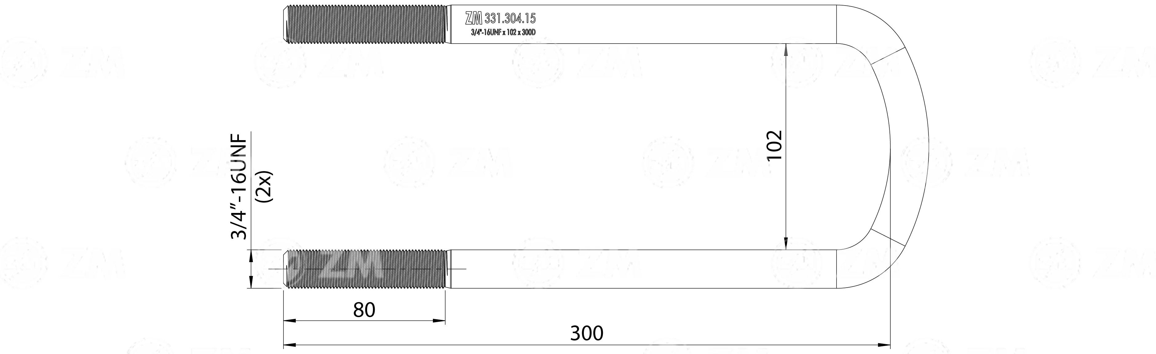 ZM 331.304.15 - Grampo de Mola