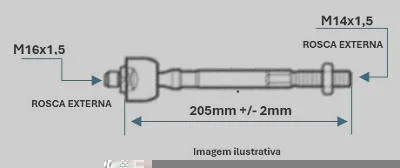 BRAÇO AXIAL DAYCO DSS2675