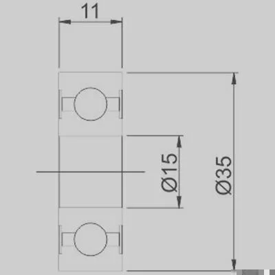 Rolamento de Esferas GAUSS GR6202