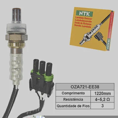 Sensor de Oxigênio NTK OZA721-EE38