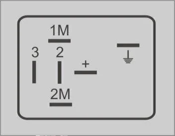 Relé Travas Elétricas Portas Dianteiras Fiat 12V 6 Term.