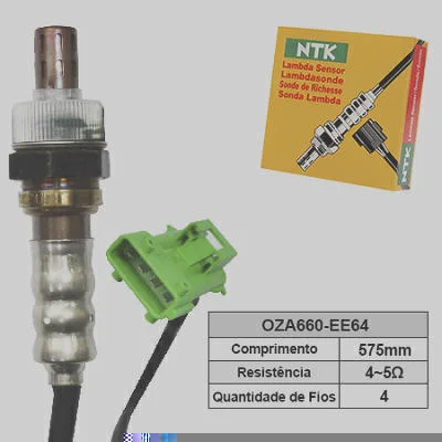 Sensor de Oxigênio NTK OZA660-EE64