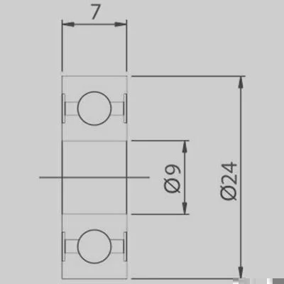 Rolamento de Esferas GAUSS GR609