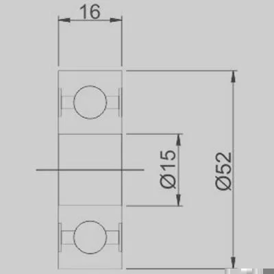 Rolamento de Esferas GAUSS GR382