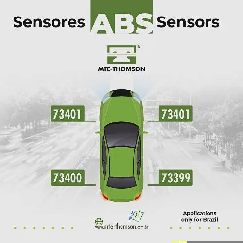 Sensor de Velocidade da Roda - ABS