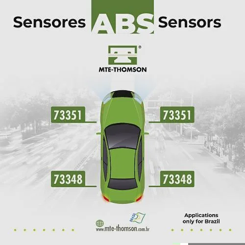 Sensor de Velocidade da Roda - ABS