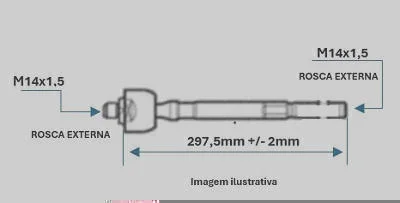 BRAÇO AXIAL DAYCO DSS1251