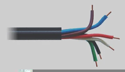 Cabo PP Instalação Automotiva 6 Vias Rolo 25m DNI HFXPP610
