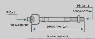 BRAÇO AXIAL DAYCO DSS1481
