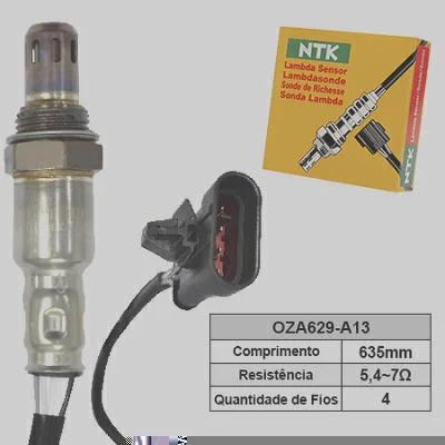 Sensor de Oxigênio NTK OZA629-A13