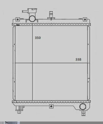 Radiador MAGNETI MARELLI RMM1339RE