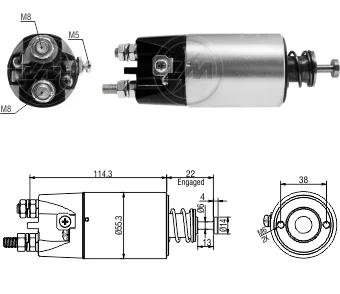 Relé de Partida ZM 5-897 ZM 5897