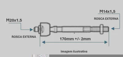 BRAÇO AXIAL DAYCO DSS4432