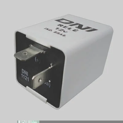 Relé Pisca Universal Eletrônico 120W 12V 2 Terminais DNI DNI1121