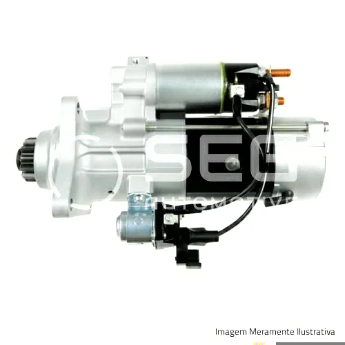 Motor de Partida, M9TSTR-Series, 24V, 5.5KW, CW, 12 Dentes SEG T001.001.010
