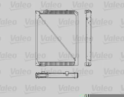 Radiador de Resfriamento VALEO 733485