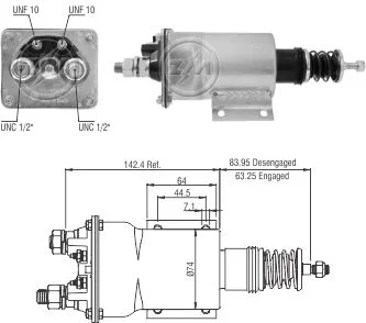 Relé de Partida ZM 1-950 ZM 1950