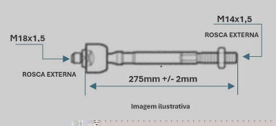BRAÇO AXIAL DAYCO DSS4361