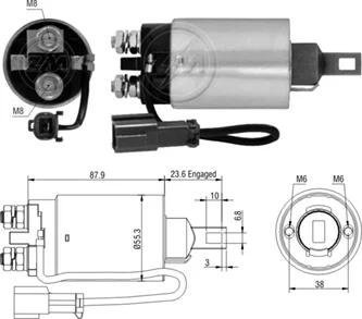 Relé de Partida ZM 2-896 ZM 2896