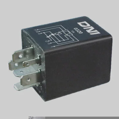 Relé Temporizador Partida a Frio 12V 6 Terminais DNI DNI0320