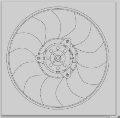 Eletroventilador MAGNETI MARELLI EMM2027GM