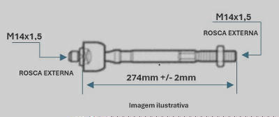 BRAÇO AXIAL DAYCO DSS3320