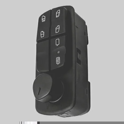 Interruptor Vidro Elétrico s/ Trava 24V Comut DNI DNI2047
