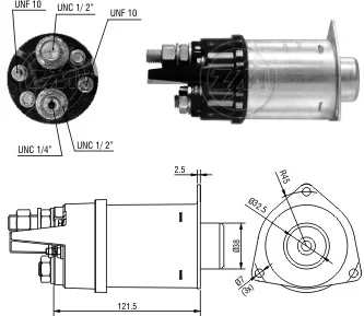 Relé de Partida ZM 3-452 ZM 3452