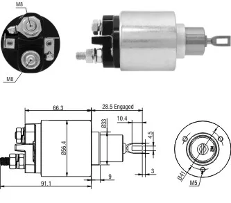 Relé de Partida ZM 5-773 ZM 5773