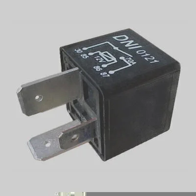 Relé Auxiliar 70A 12V 4 Terminais (2 Largos) DNI DNI0121