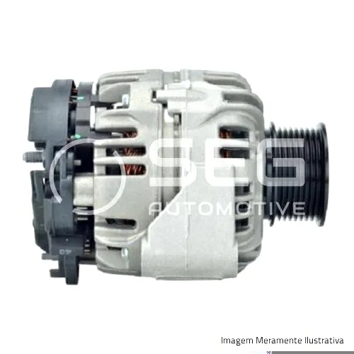 Alternador SEG, HD4, 12V, 50/90A, CW (com polia) SEG 0124.325.249
