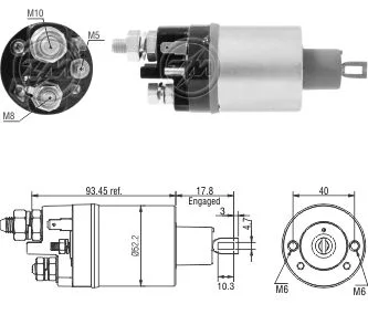 Relé de Partida ZM 1-486 ZM 1486