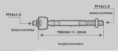 BRAÇO AXIAL DAYCO DSS2781