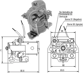 Relé de comando ZM 2-903 ZM 2903