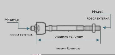 BRAÇO AXIAL DAYCO DSS4355