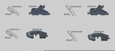 Dianteira-Touch Flat (18"/450Mm) - Flat Blade