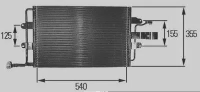 Condensador MAGNETI MARELLI 351037651MM