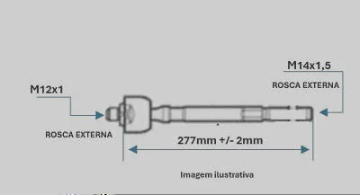 BRAÇO AXIAL DAYCO DSS3189