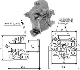 Relé de comando ZM 2-901 ZM 2901