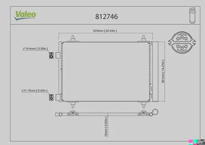 Condensador VALEO 812746