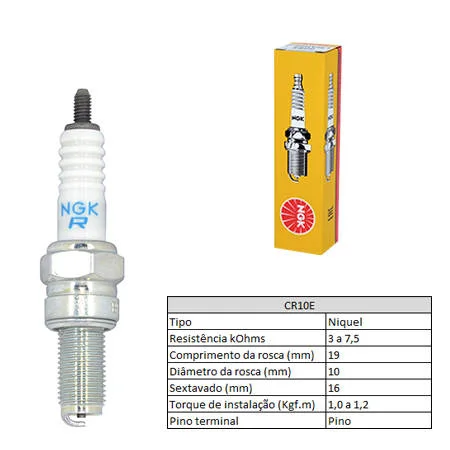 Vela de Ignição NGK CR10E
