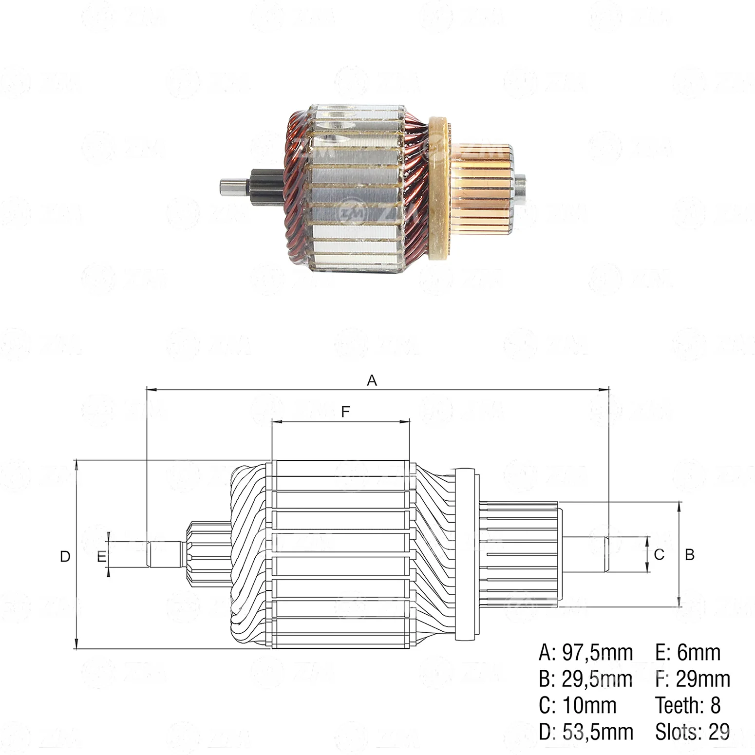 Induzido ZM 83.790.09 ZM 8379009