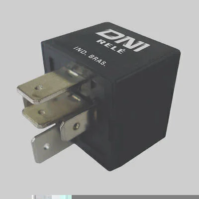 Relé Aux. 80A Reversor Selado 24V 5 Term. Suporte Removível DNI DNI8222