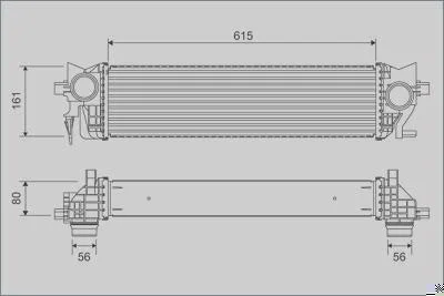 Intercooler VALEO 822930