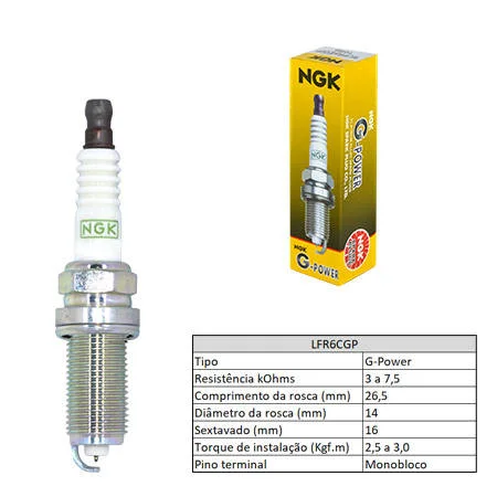 Vela de Ignição NGK LFR6CGP